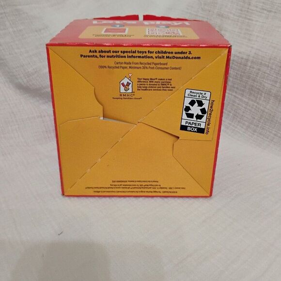 2024 Find the Smiles McDonalds Happy Meal Box EMPTY BOX ONLY - Picture 7 of 7